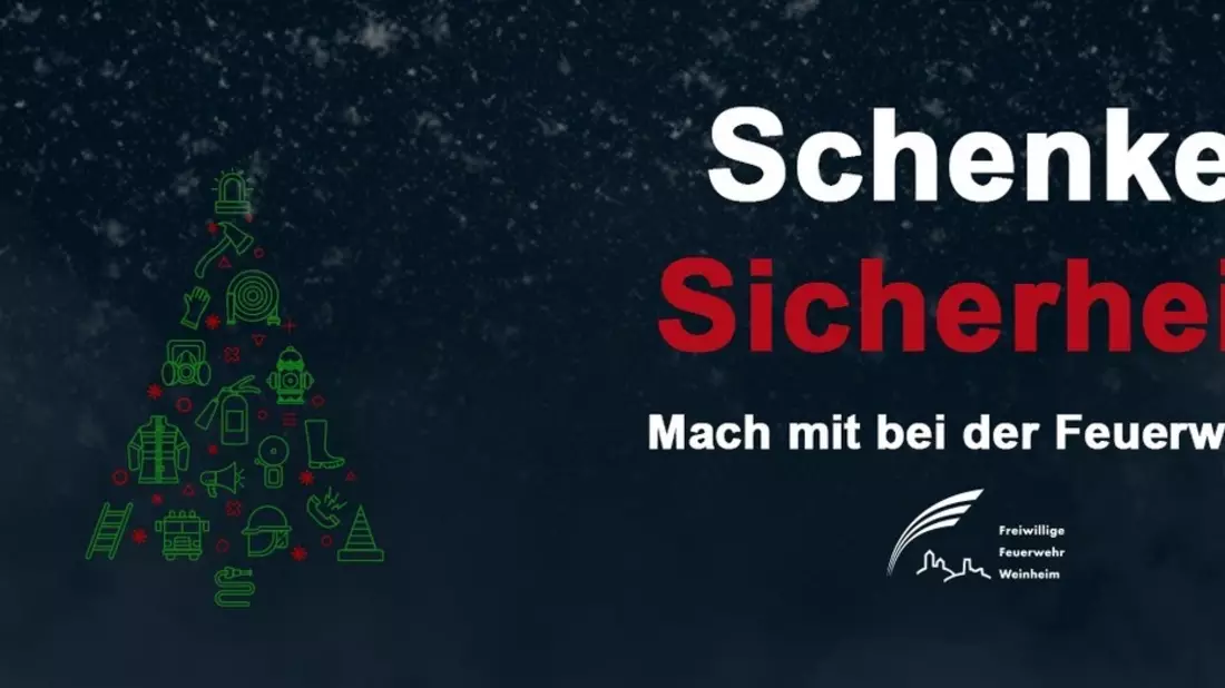 FW Weinheim: Feuerwehr Weinheim auch über die Weihnachtstage im Einsatz - Bild: presseportal.de
