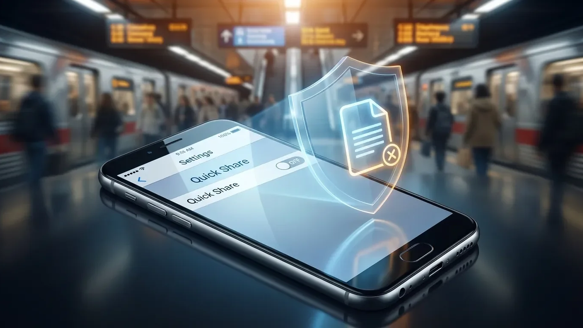 Googles Quick Share: Sicherheitsrisiko in Bahnhöfen und Flughäfen - Foto: über boerse-global.de