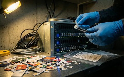 Indien zerschlägt riesige SIM-Betrugsfarm mit 1.500 Karten - Foto: über boerse-global.de