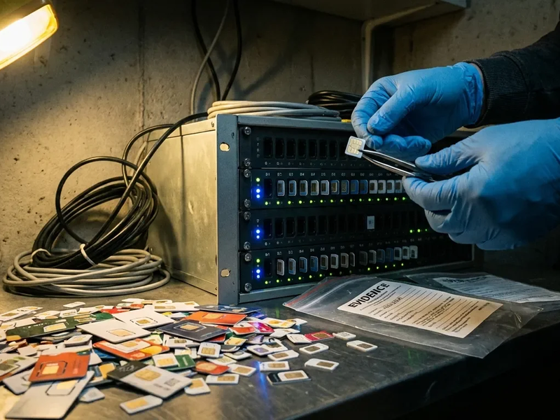 Indien zerschlägt riesige SIM-Betrugsfarm mit 1.500 Karten - Foto: über boerse-global.de