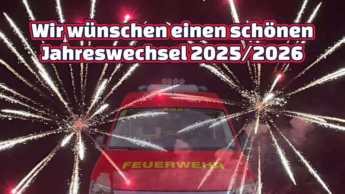 FW Lehrte: Die Stadtfeuerwehr Lehrte wünscht mit ein paar Sicherheitstipps einen sicheren Jahreswechsel - Bild: presseportal.de