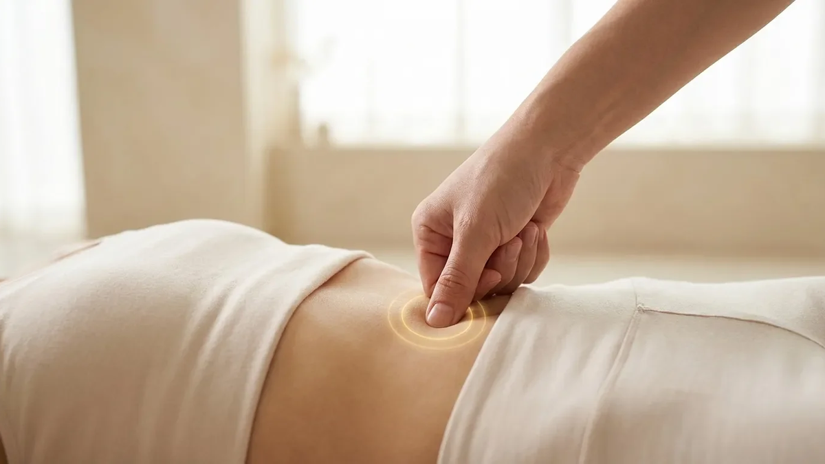 Akupressur-Punkt CV12: Die natürliche Hilfe gegen Festtags-Völlegefühl - Foto: über boerse-global.de