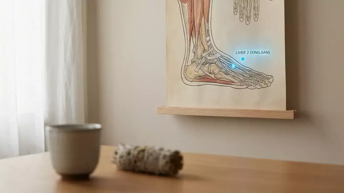 Liver 2: Der TCM-Druckpunkt gegen das Festtags-Brennen - Bild: über boerse-global.de