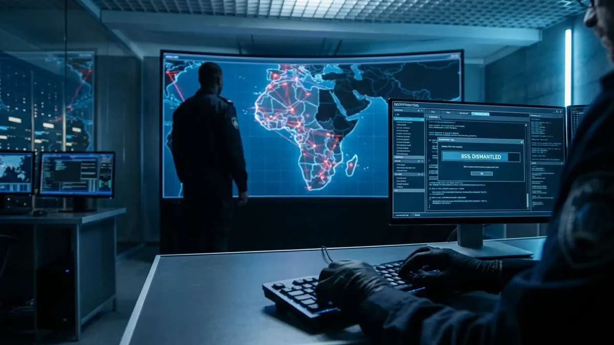 Operation Sentinel: Interpol zerschlägt Cyberkriminalität in Afrika - Foto: über boerse-global.de