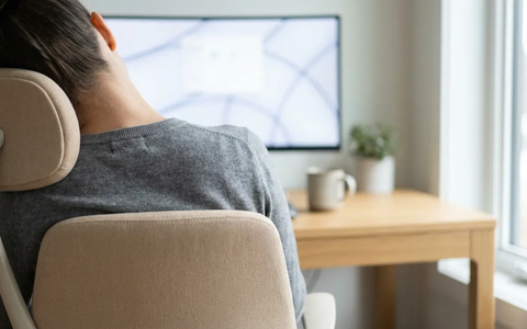 TK-Daten: Sanftes Kopf-Neigen wird 2026 zum Büro-Trend - Foto: über boerse-global.de