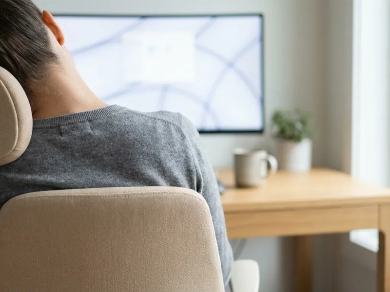 TK-Daten: Sanftes Kopf-Neigen wird 2026 zum Büro-Trend - Foto: über boerse-global.de