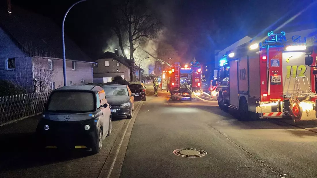FW-DO: Brechten - Haus in Vollbrand - Bild: presseportal.de