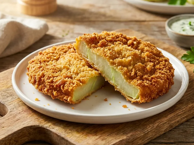 Kohlrabi-Schnitzel wird zum neuen Veganuary-Star - Foto: über boerse-global.de