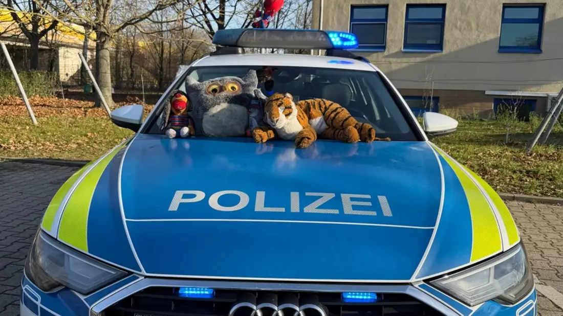 POL-PDNW: Großkatze auf der Autobahn - Polizei rettet plüschige Ausreißer! - Bild: presseportal.de