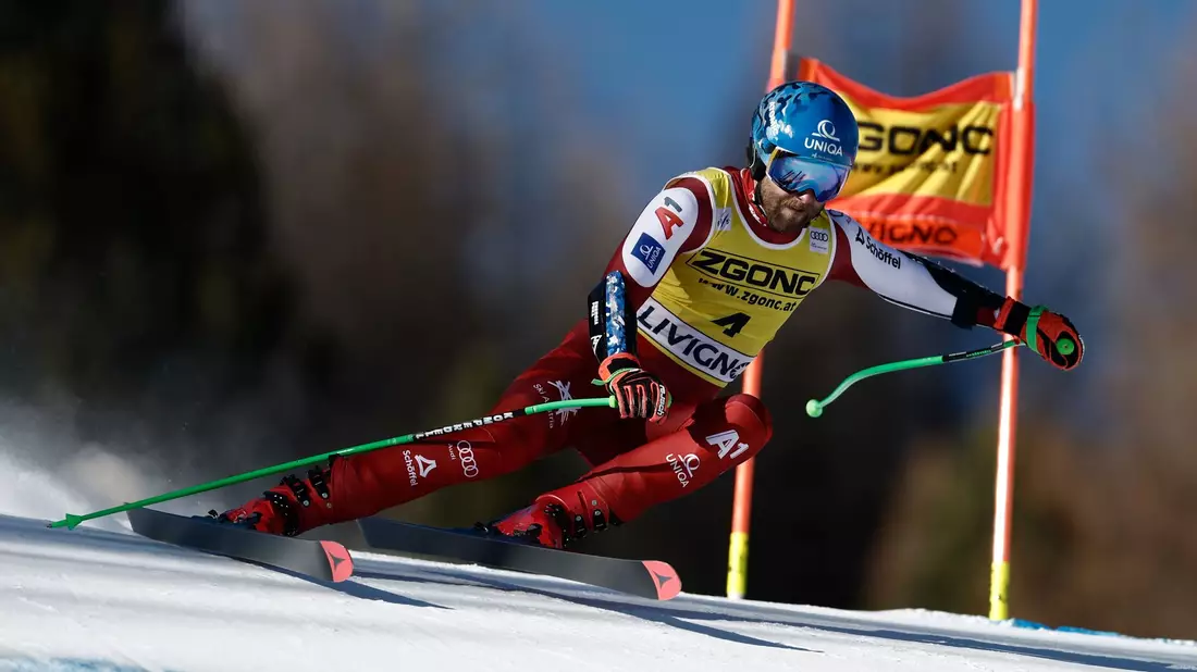 Der Österreicher Marco Schwarz feierte in Livigno seinen achten Weltcup-Sieg. - Bild: Gabriele Facciotti/AP/dpa