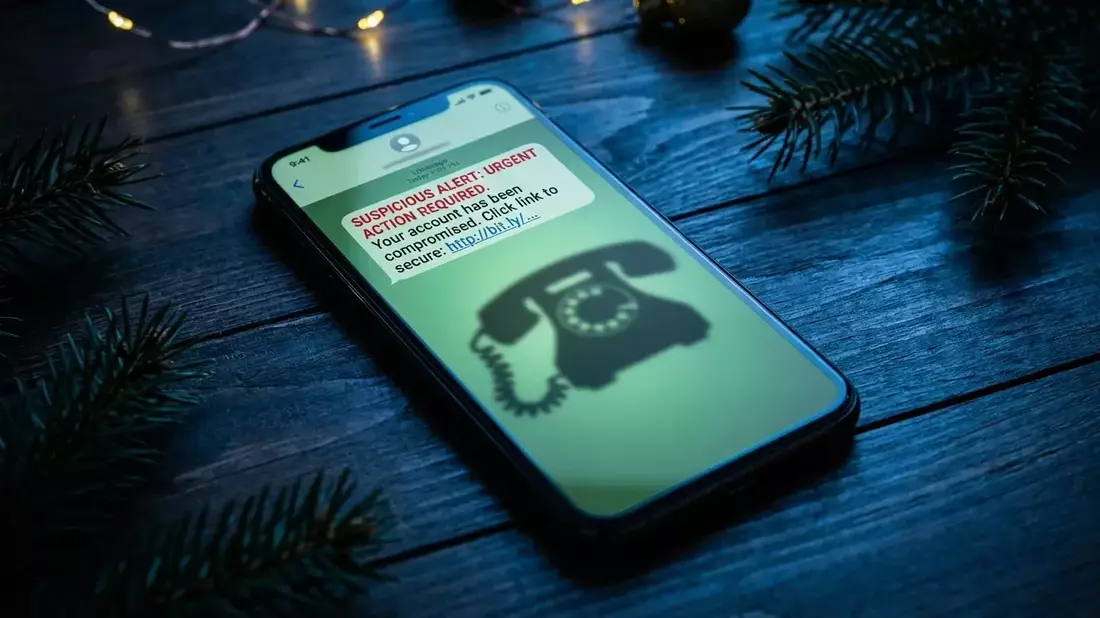 Phishing-Welle nutzt SMS und Anrufe zwischen den Jahren - Bild: über boerse-global.de