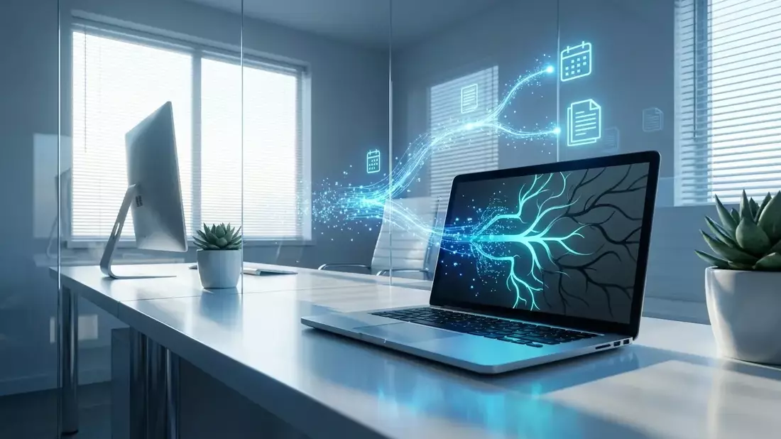 Google setzt 2026 auf KI-Agenten und Gemini 3 Flash Illustration mit AI erstellt übermittelt durch boerse-global.de