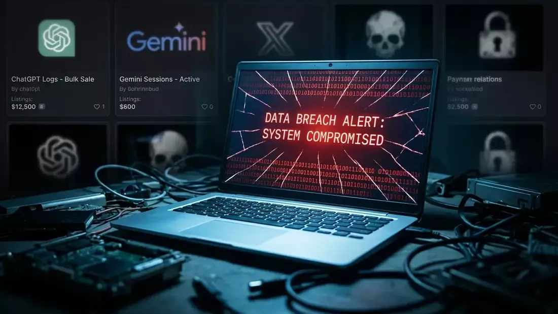 KI-Chats: Illegaler Handel mit ChatGPT- und Gemini-Logs floriert - Bild: über boerse-global.de