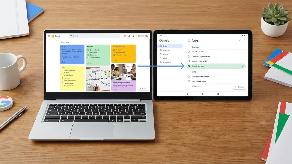 Google vereint Keep und Tasks zu einer zentralen Aufgabenliste - Foto: über boerse-global.de