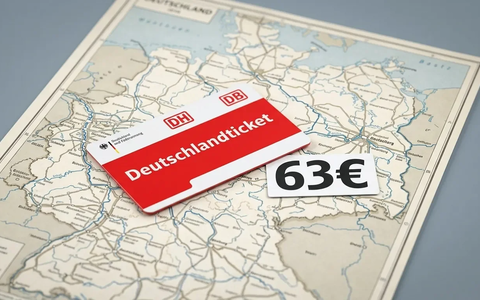 Deutschlandticket steigt auf 63 Euro – Was Nutzer jetzt wissen müssen - Foto: über boerse-global.de