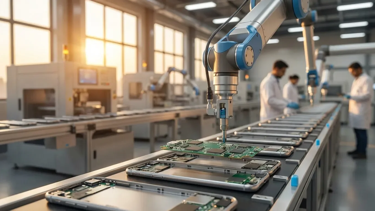 Indiens Elektronik-Boom schafft 1,33 Millionen Jobs und treibt Rekordexporte - Foto: über boerse-global.de