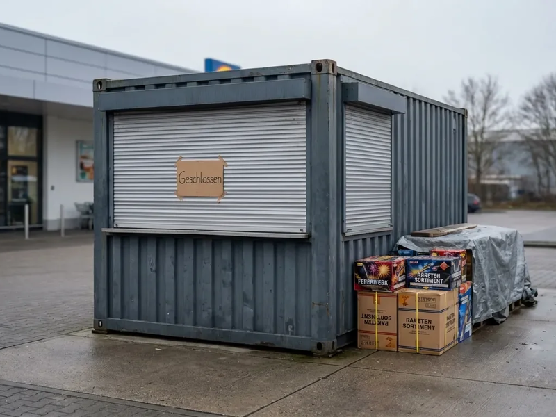 Pyrotechnikhandel pausiert am Sonntag vor Silvester - Foto: über boerse-global.de