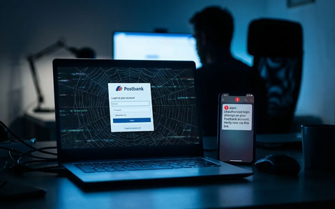 Postbank-Kunden im Visier: Neue Phishing-Welle nutzt Feiertage aus - Foto: über boerse-global.de