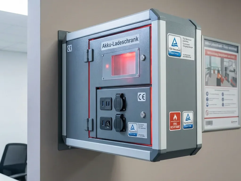 Akku-Sicherheit: Weihnachtsbrände schärfen Regeln für Büros - Foto: über boerse-global.de