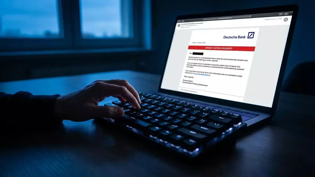 Deutsche Bank warnt vor anhaltender Phishing-Welle - Bild: über boerse-global.de