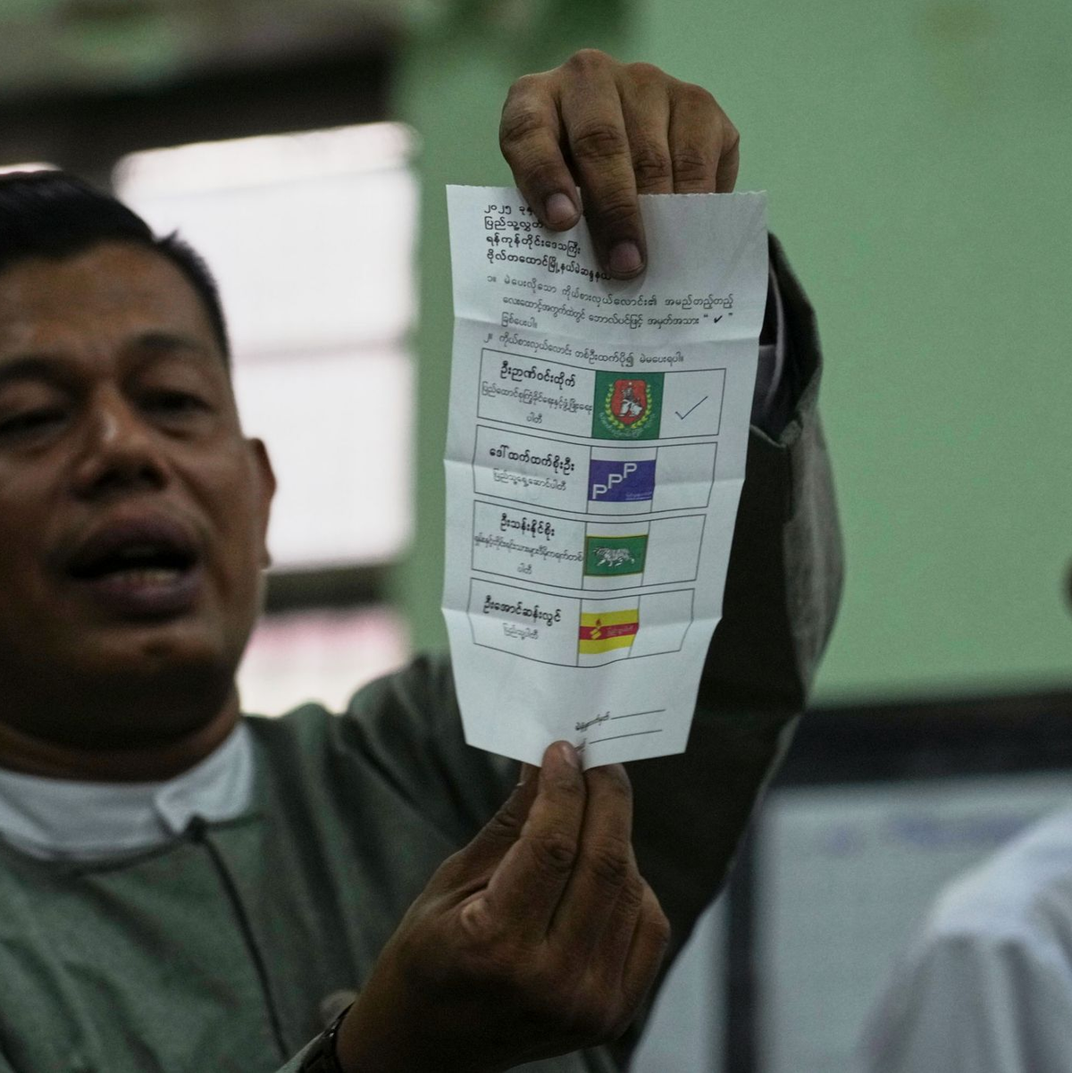 Das Votum findet in drei Phasen statt.  - Foto: Thein Zaw/AP/dpa