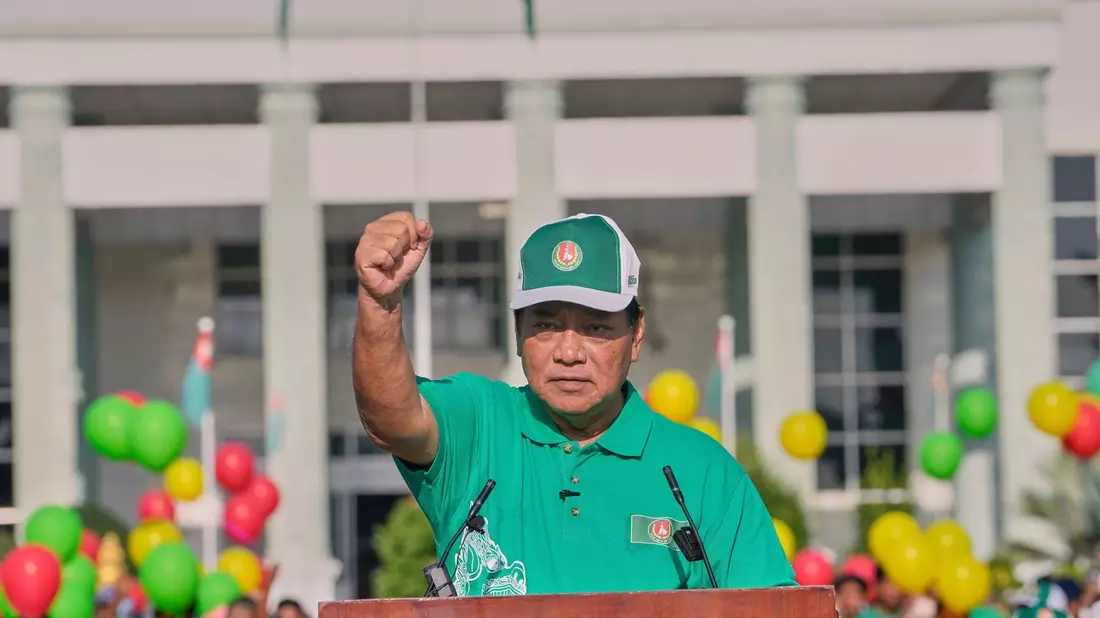 Es gilt bereits als sicher, dass die vom Militär unterstützte Union Solidarity and Development Party (USDP) die Wahl gewinnen wird. (Archivbild) - Bild: Aung Shine Oo/AP/dpa