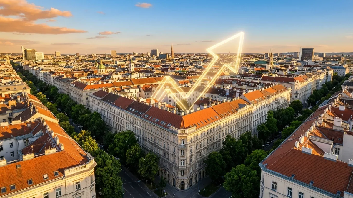 Wiener Immobilienmarkt: Bestandswohnungen legen um 18 Prozent zu - Foto: über boerse-global.de