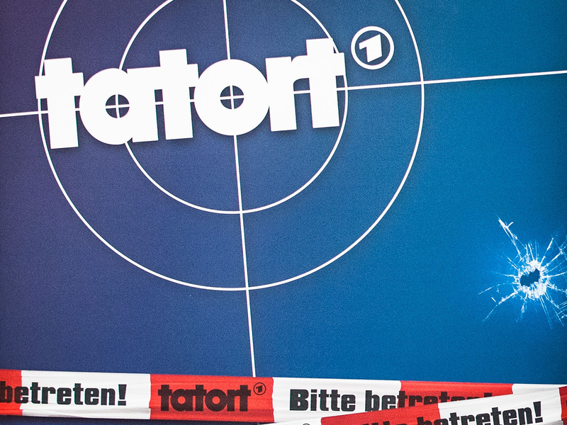 Das Logo des ARD-Kultkrimis Tatort. (Archivbild) - Foto: Christoph Schmidt/dpa