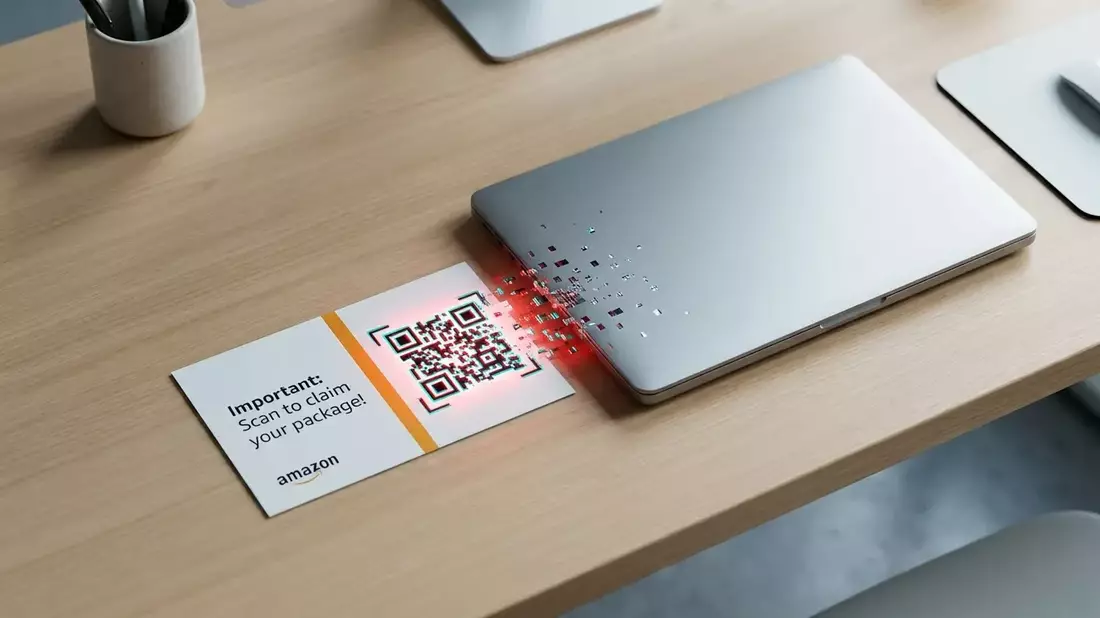 Amazon-Kunden im Visier: Neue Phishing-Welle nutzt QR-Postkarten - Bild: über boerse-global.de