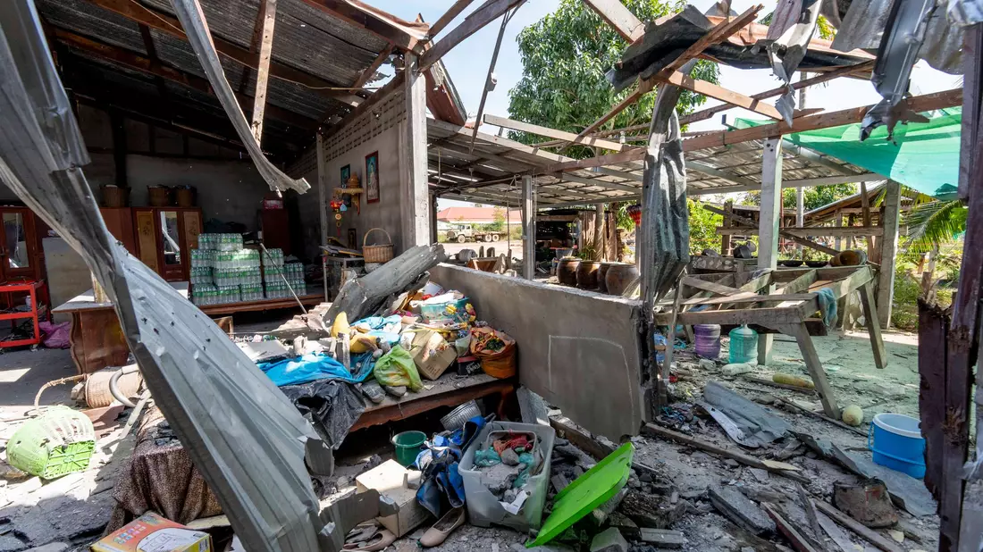 Bei den Gefechten zwischen den Nachbarn gab es Tote und Schäden auf beiden Seiten. (Archivbild) - Bild: Adryel Talamantes/ZUMA Press Wire/dpa