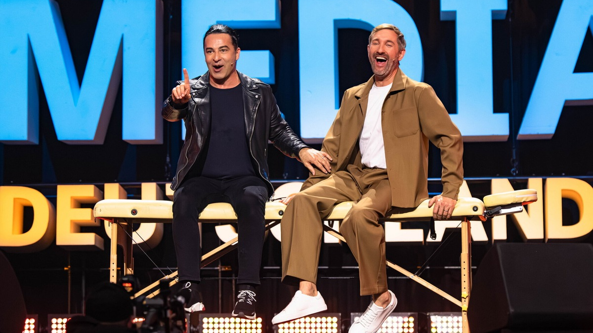 Bülent Ceylan Daniel Boschmann Die besten Comedians Deutschlands - Foto: Joyn/Brainpool/Steffen Z. Wolff, presseportal.de