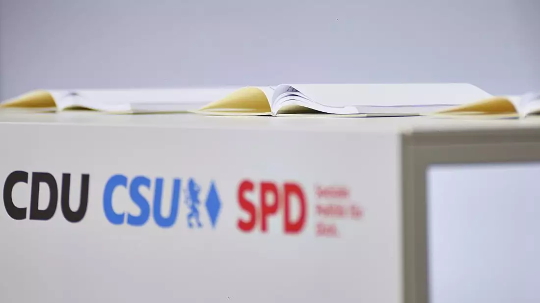 Unterzeichnung Koalitionsvertrag zwischen CDU, CSU und SPD (Archiv) - Bild: über dts Nachrichtenagentur