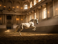 Spanische Hofreitschule zeigt Training mit Musik - Foto: über boerse-global.de