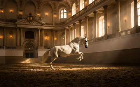 Spanische Hofreitschule zeigt Training mit Musik - Foto: über boerse-global.de