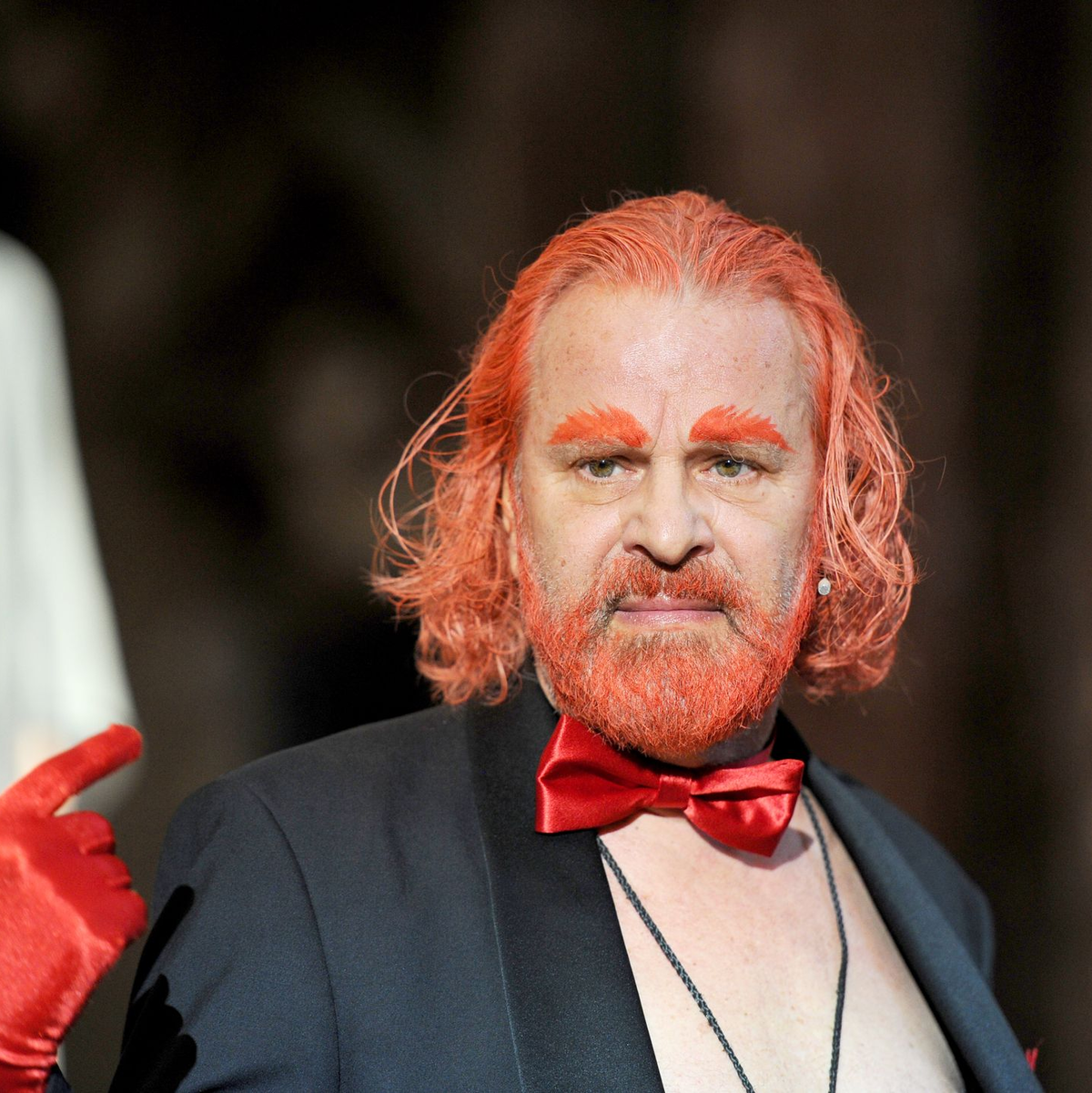 Bekannt ist Sattmann auch am Theater - etwa für seinen Teufel im Stück «Jedermann». (Archivbild) - Foto: Jens Kalaene/dpa-Zentralbild/dpa