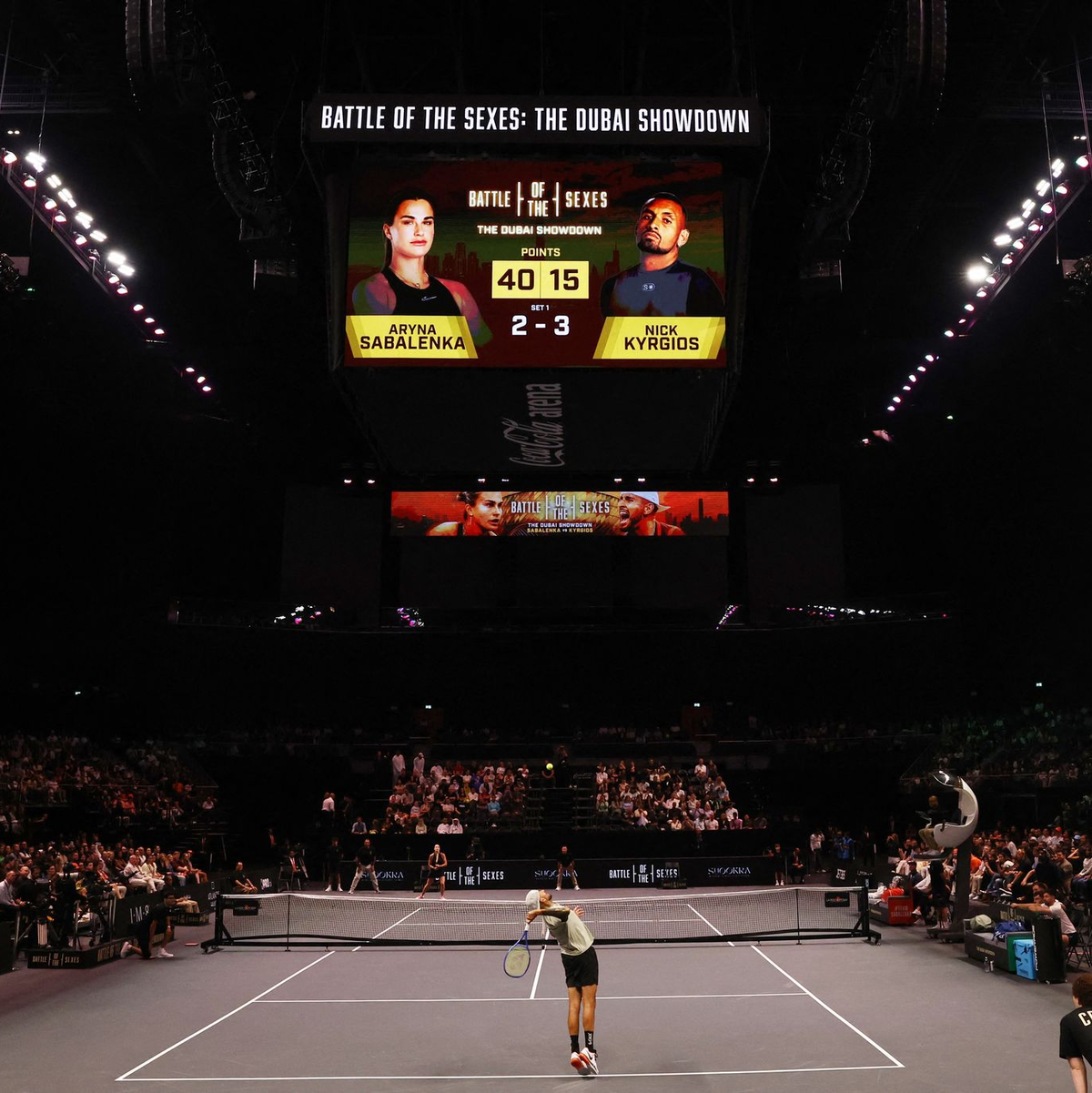 Liebt den großen Auftritt: Aryna Sabalenka - Foto: Amr Alfiky/Reuters/Getty Images Europe/Pool/dpa