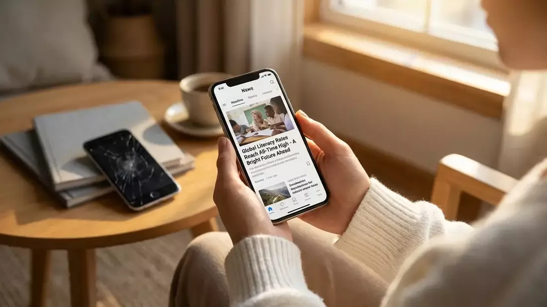 Mediennutzer wenden sich 2025 von Doomscrolling ab - Bild: über boerse-global.de