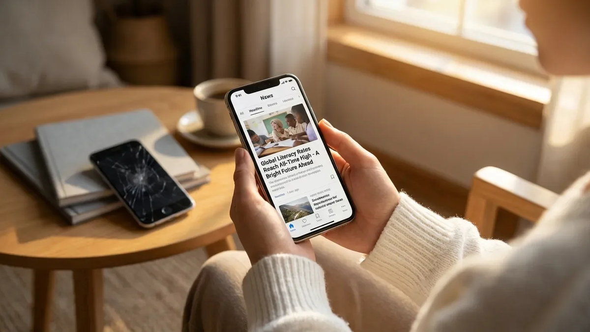 Mediennutzer wenden sich 2025 von Doomscrolling ab - Foto: über boerse-global.de