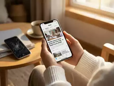 Mediennutzer wenden sich 2025 von Doomscrolling ab - Foto: über boerse-global.de