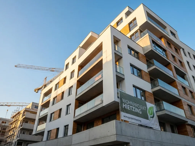 Bank Austria und BIP starten Vermarktung für 164 Hietzinger Wohnungen - Foto: über boerse-global.de