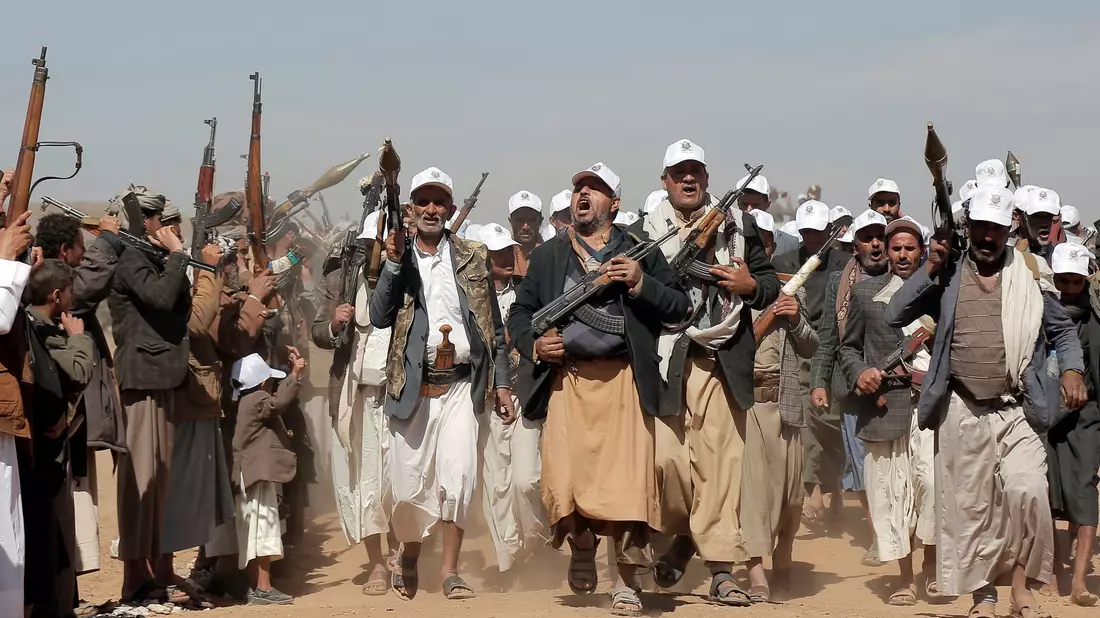 Nach Beginn des Gaza-Kriegs hatten die Huthi Israel immer wieder angegriffen. (Archivbild) - Bild: ---/AP/dpa