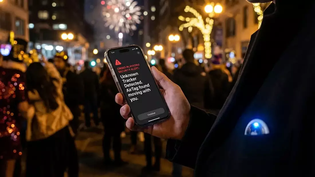 AirTag-Stalking: So schützt euch euer Smartphone an Silvester - Bild: über boerse-global.de