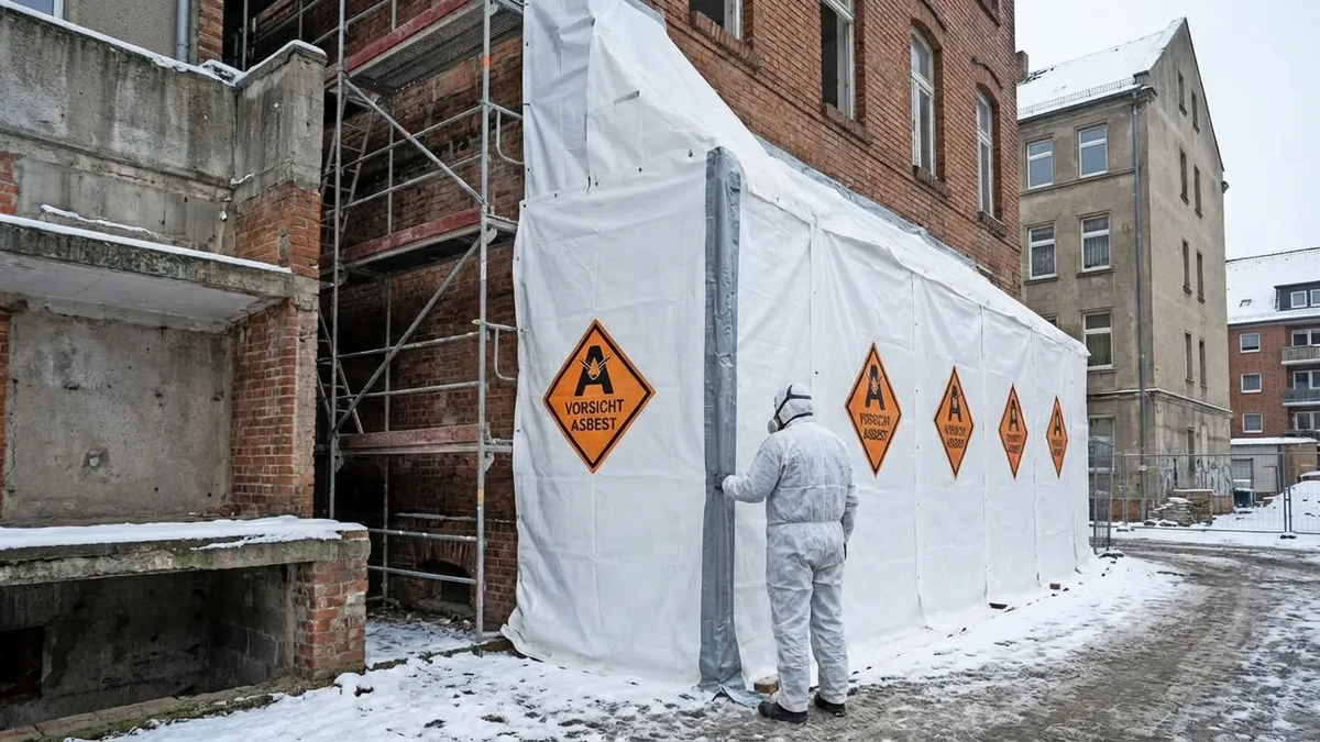 Asbest-Entsorgung: Neue Genehmigungspflicht trifft Bauwirtschaft - Foto: über boerse-global.de