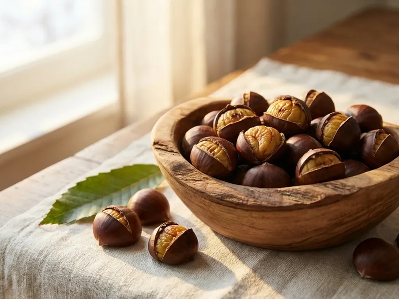 Maronen: Der unterschätzte Winter-Snack erobert die Küche - Foto: über boerse-global.de