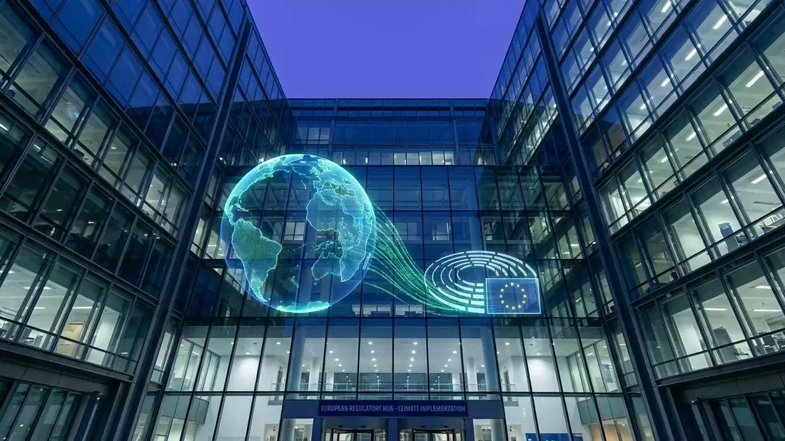 EU-Klimazoll CBAM startet mit Übergangsfristen und Ausnahmen Illustration mit AI erstellt übermittelt durch boerse-global.de