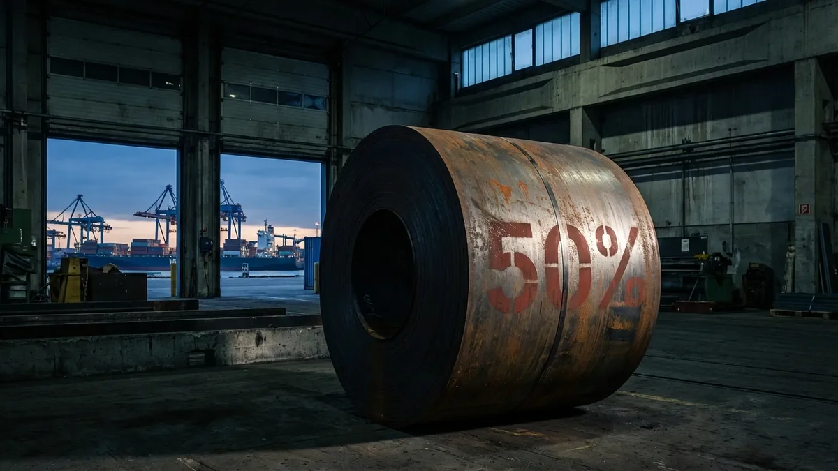 EU verdoppelt Stahlzölle auf 50 Prozent als Antwort auf USA - Foto: über boerse-global.de