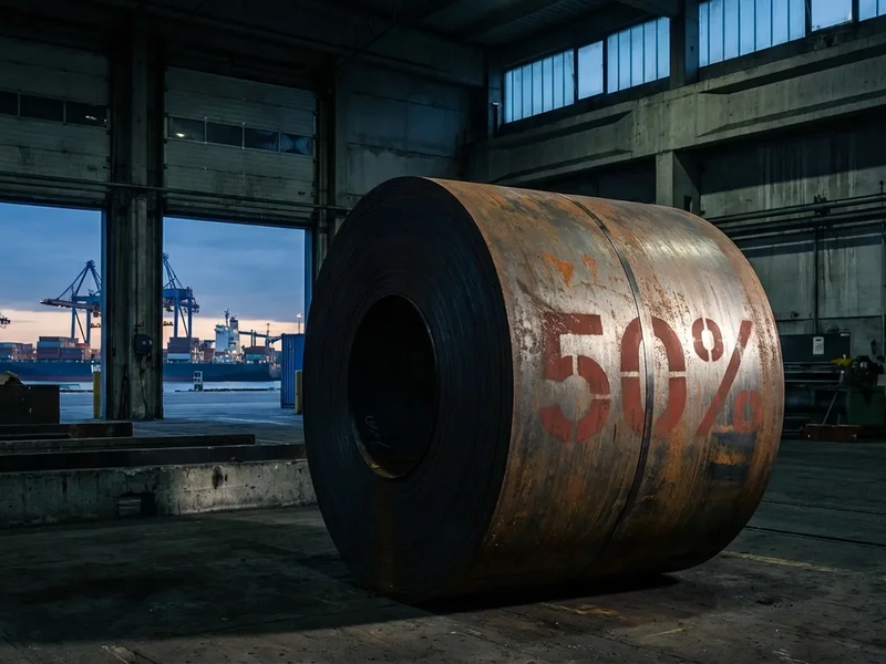EU verdoppelt Stahlzölle auf 50 Prozent als Antwort auf USA - Foto: über boerse-global.de
