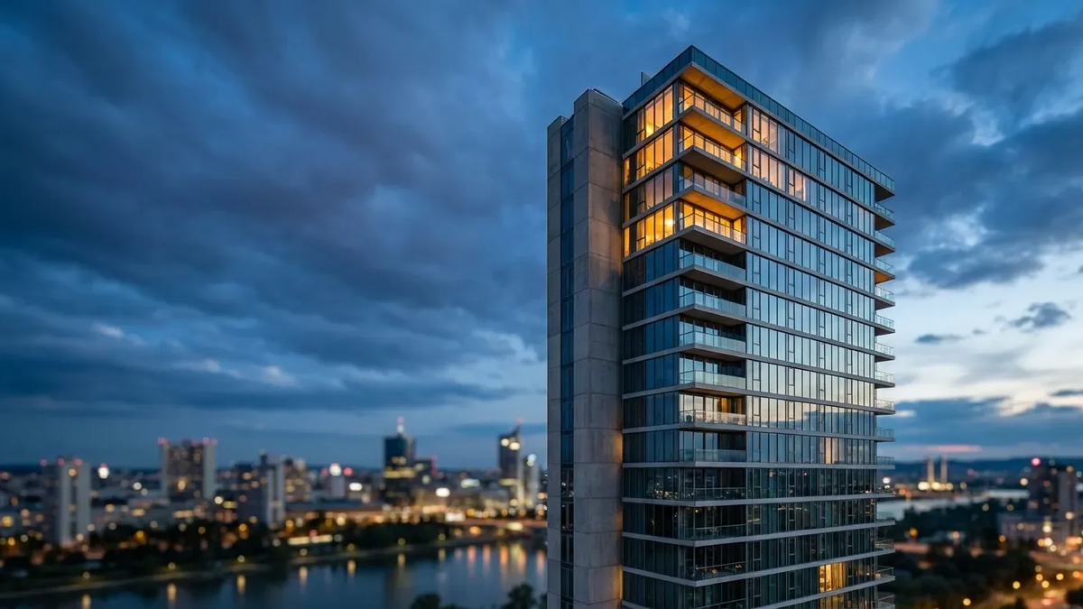 Danube Flats: Letzte Luxuswohnungen am Wiener Himmel - Foto: über boerse-global.de