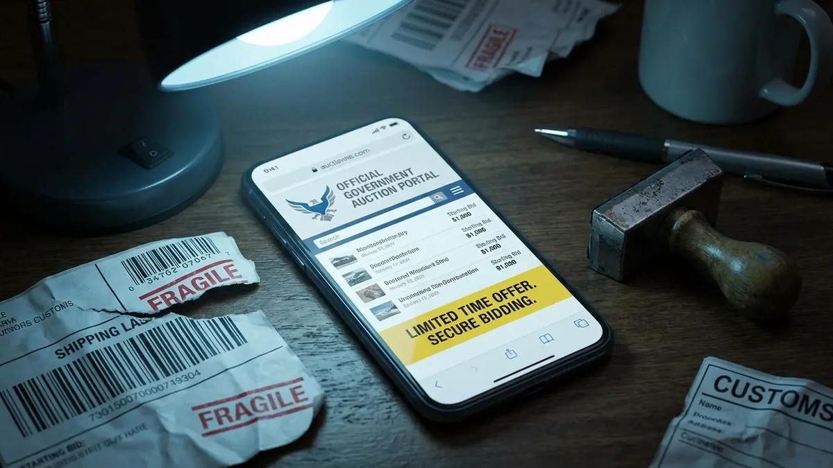 Zoll-Auktion: Betrüger zielen mit Fake-Shops auf Smartphone-Nutzer - Foto: über boerse-global.de