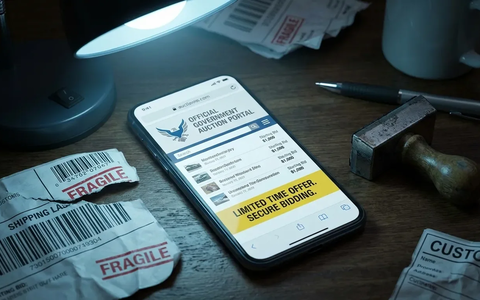 Zoll-Auktion: Betrüger zielen mit Fake-Shops auf Smartphone-Nutzer - Foto: über boerse-global.de